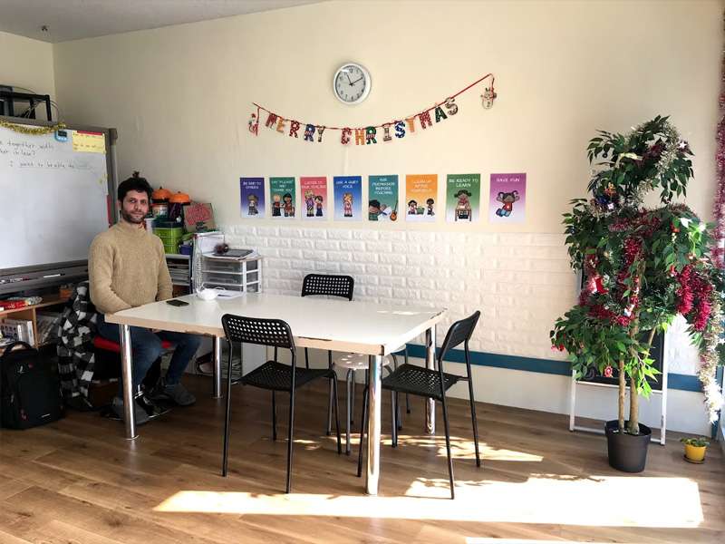 クリスマスの飾り　2歳から通える！ ネイティブと学ぶ 英会話スクール Blue Star English | ブルースター　多磨霊園　東府中　武蔵野台　府中
